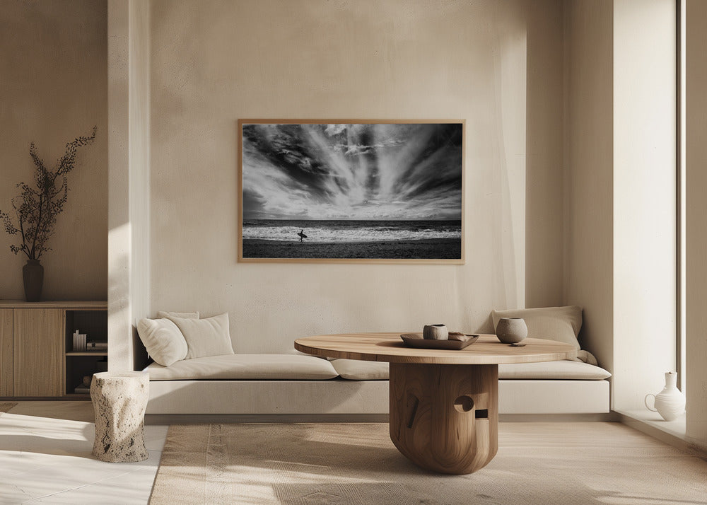 Samotność surfera | Plakaty - Wydruki Artystyczne