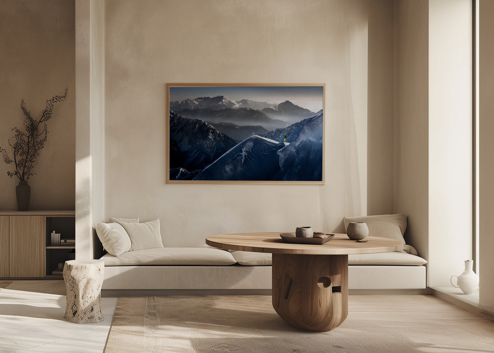 Hiljaiset hetket ennen laskeutumista | Julisteet - Taidevedokset