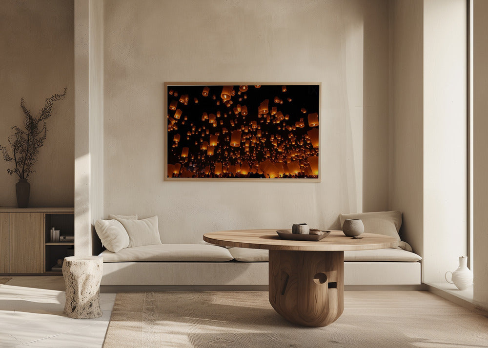 Floating Lanterns | Poster