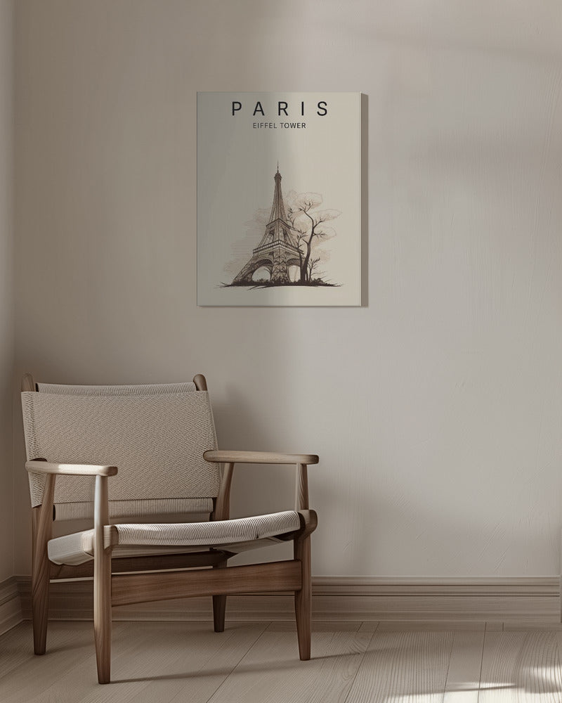 Paris Eiffel Tower | Canvas