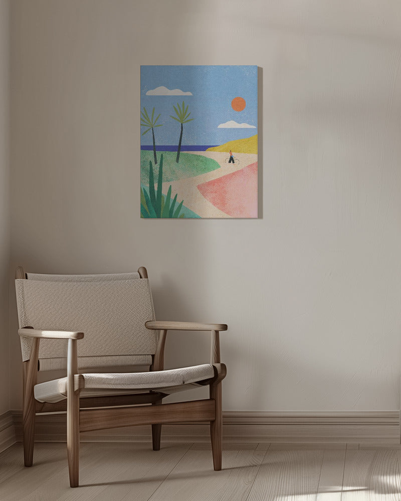 Beach Girl | Canvas