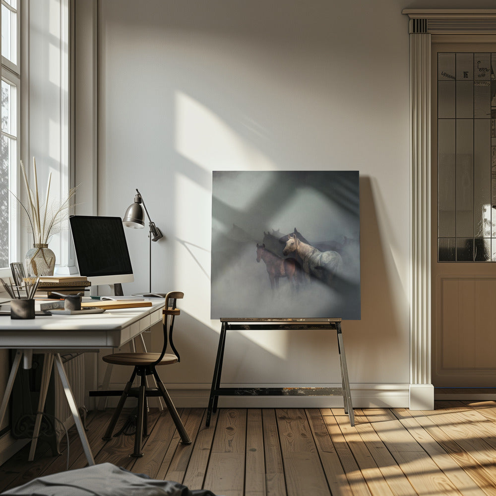 The lost horses | Canvas