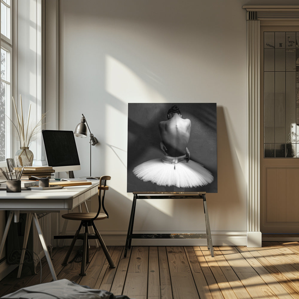 plecy baletnicy 2 | Wydruki na łótnie