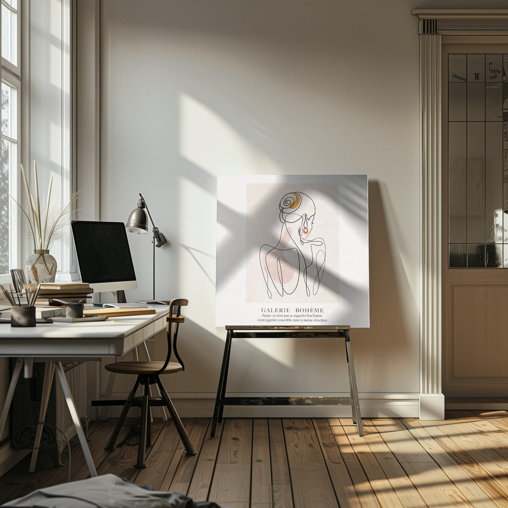 Les filles de la ligne | Tableaux sur Toile
