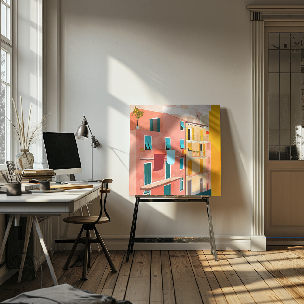 Little Italy Houses | Canvas