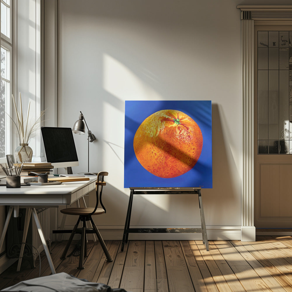 Große Orange | Leinwand