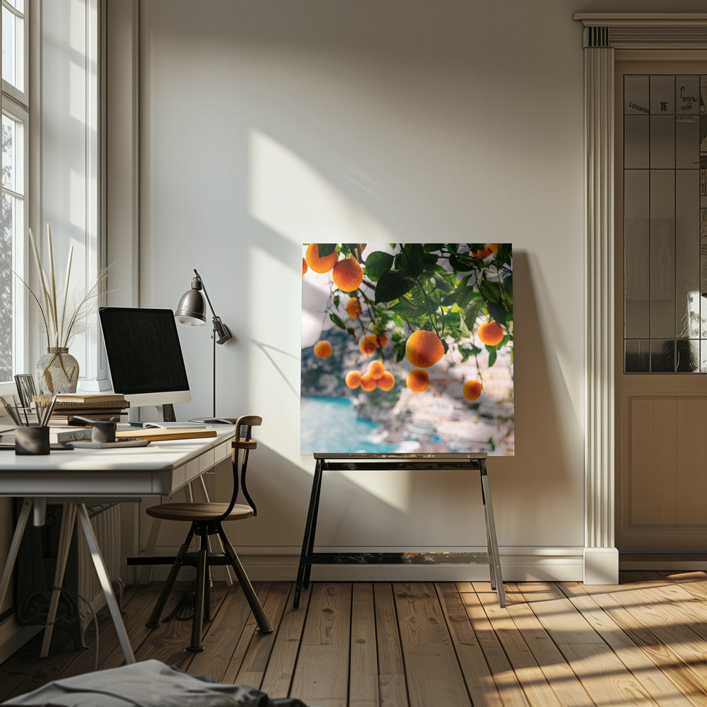 Amalfin rannikon appelsiinit | Canvastaulut