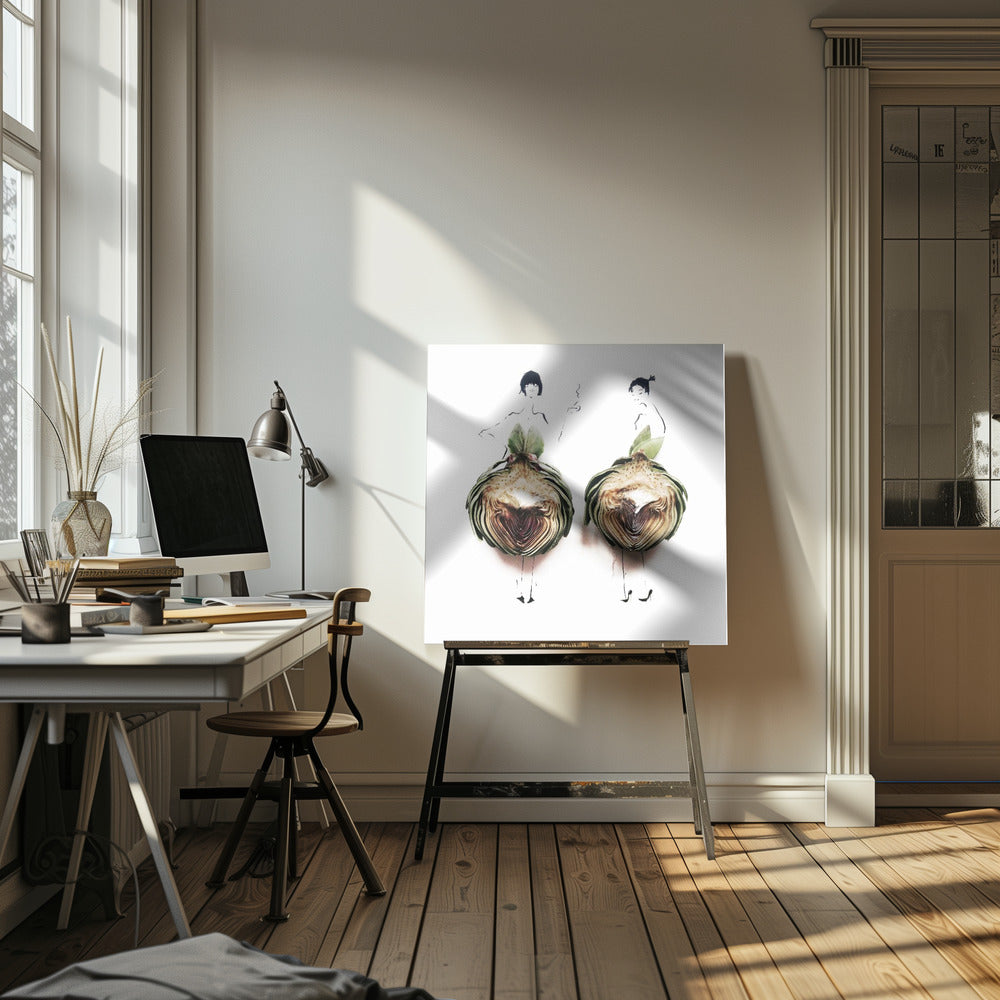 Artichoke Duo | Canvas