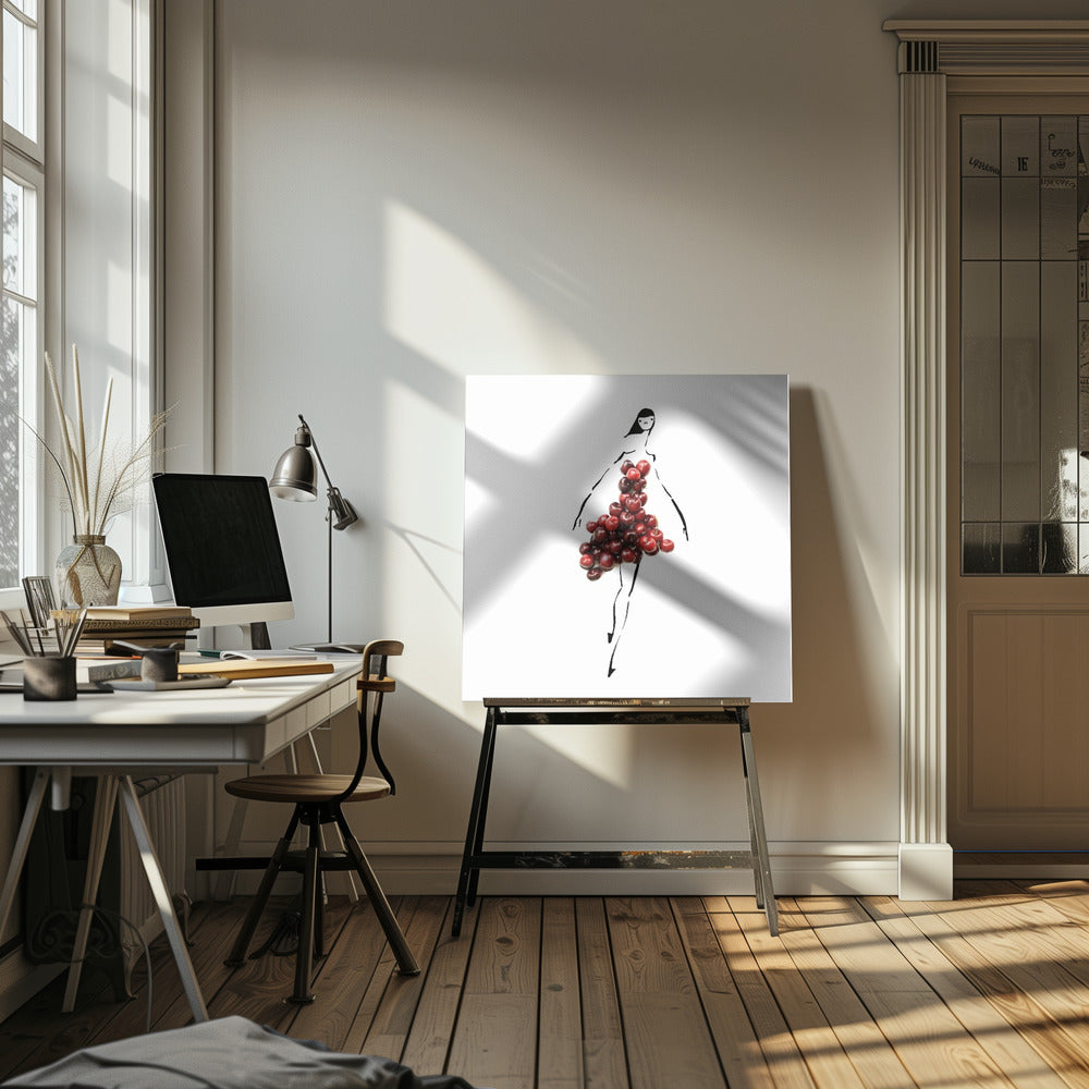 Kirschbombe | Leinwand