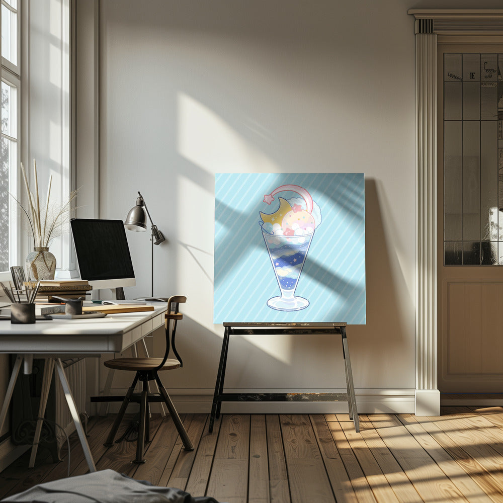 Parfait with Celestial Elements | Canvas