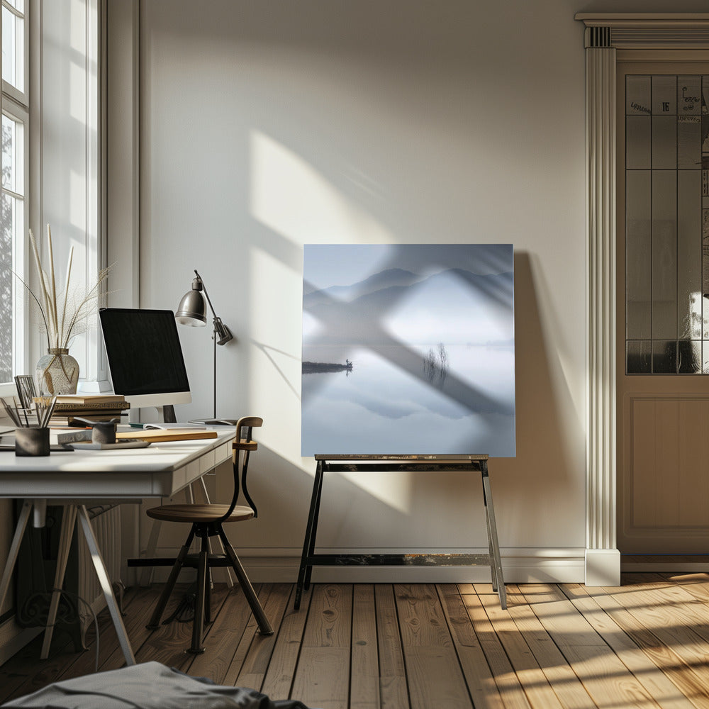 Blue silence | Canvas