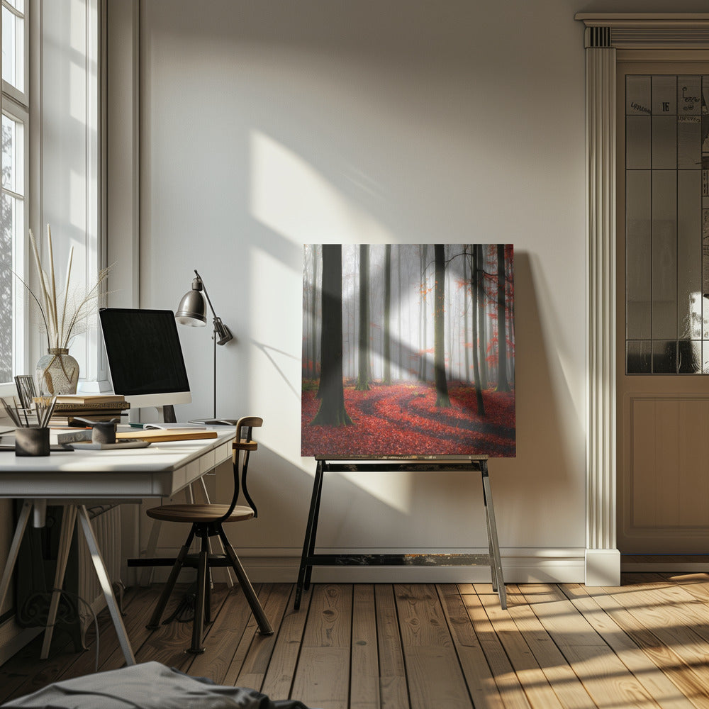 Jesienne ścieżki | Wydruki na łótnie