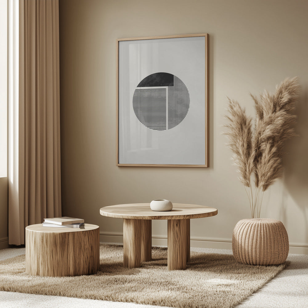 Minimalist round | Poster