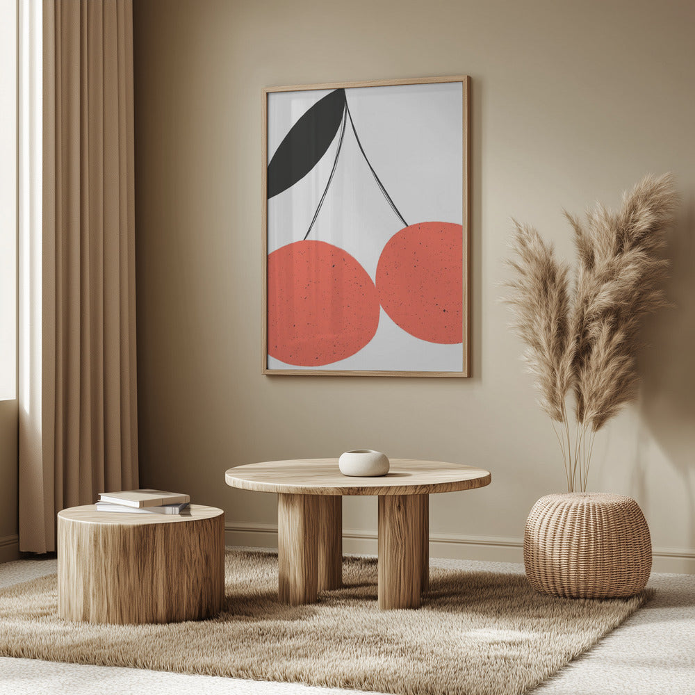Rote Kirschen | Poster - Kunstdruck
