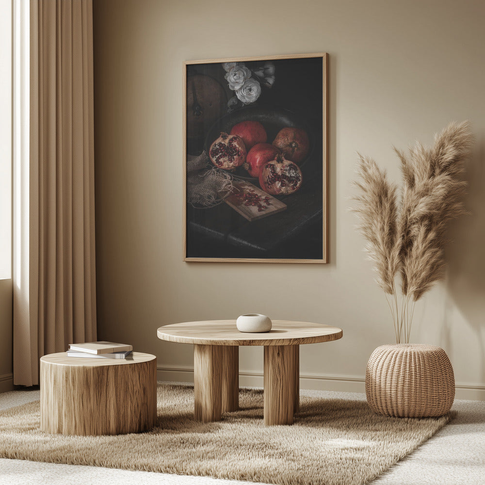 .. Granatäpfel ... | Poster - Kunstdruck