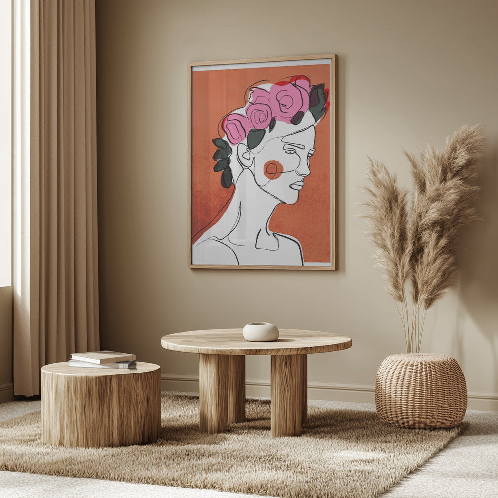 Florale Kontemplation | Poster