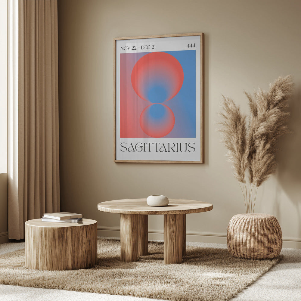 Modernes Schütze-Design | Poster