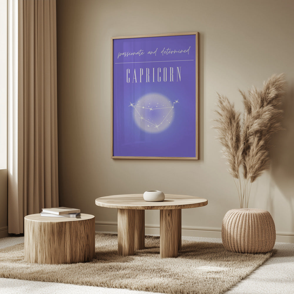 Steinbock Sternzeichen Poster