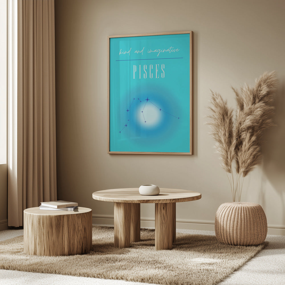 Fische Sternzeichen Poster