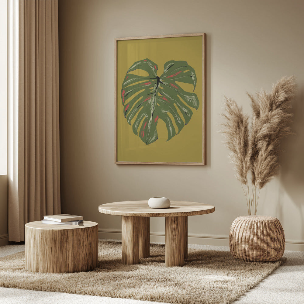 Monstera Leaf Green | Poster