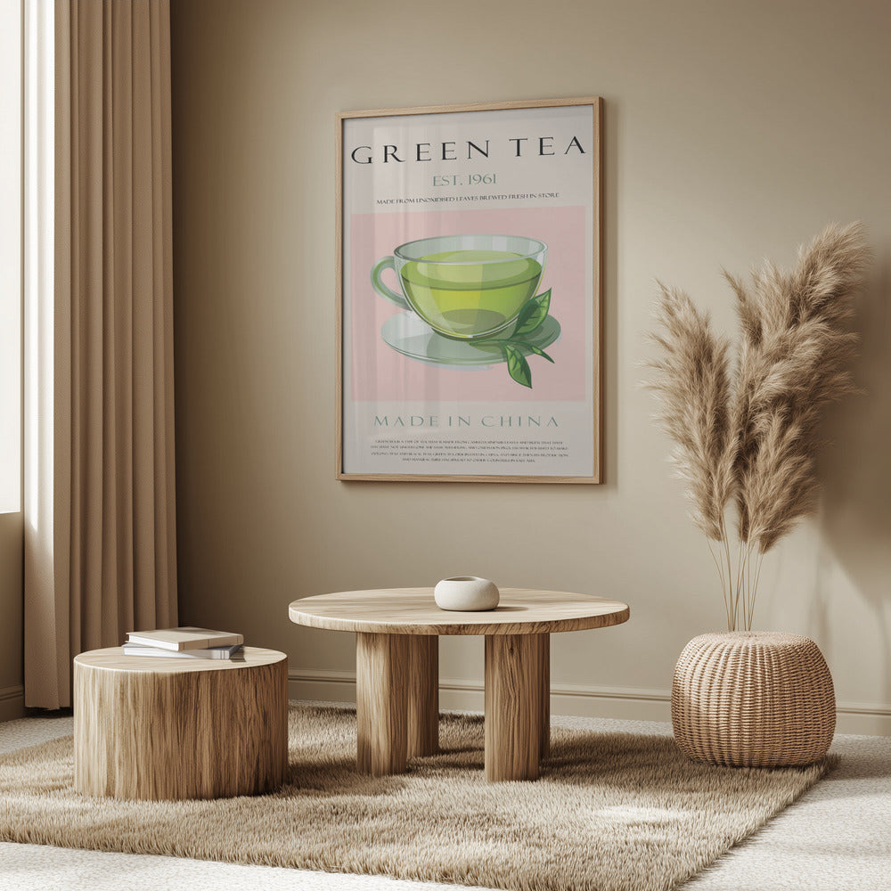 Grüner Tee, gegründet 1961 | Poster