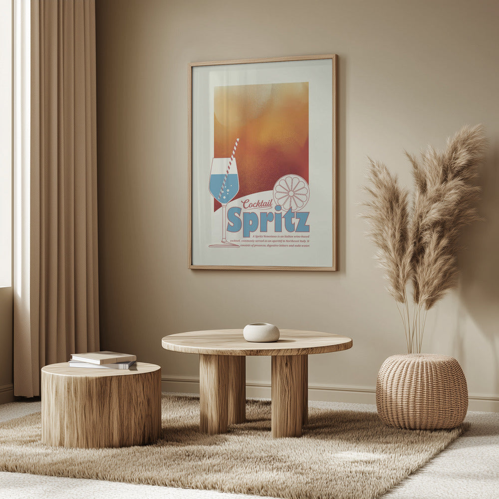 Aperol Spritz print | Poster