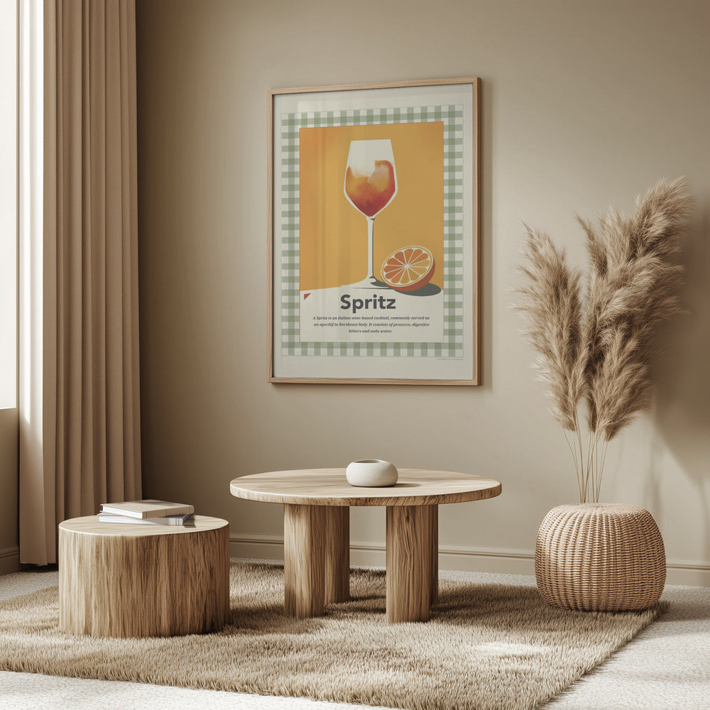 Spritz retro print | Poster
