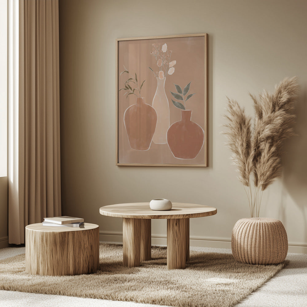 Blumenvasen-Set | Poster
