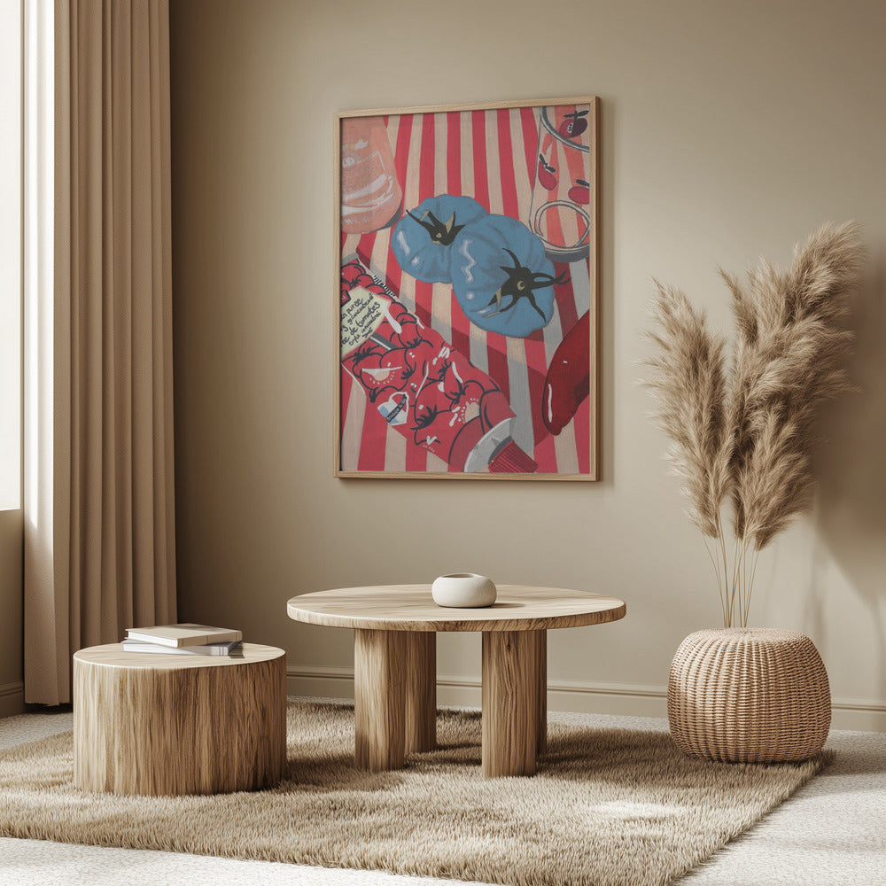 Blaue Tomaten | Poster