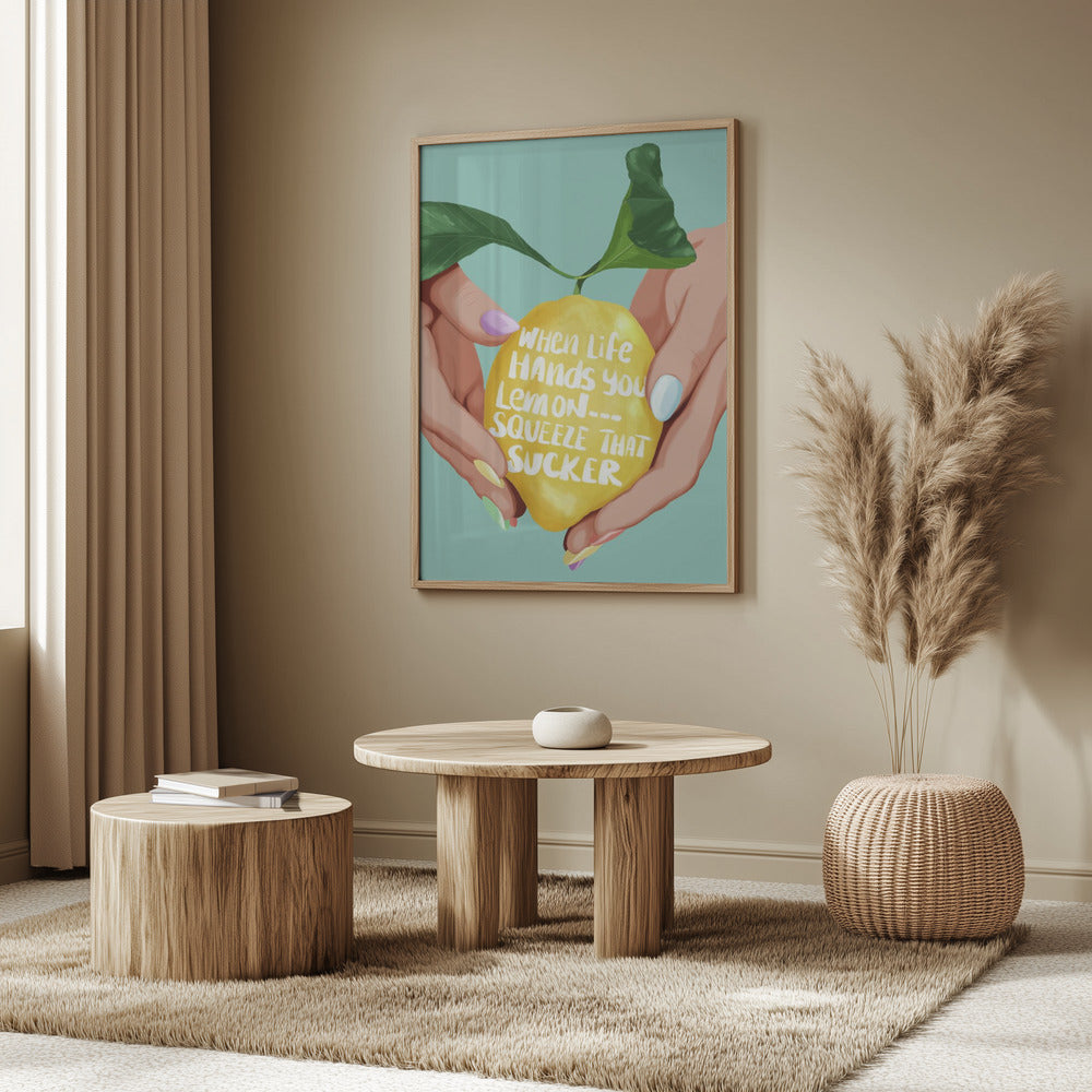 Squeeze That Lemon | Poster