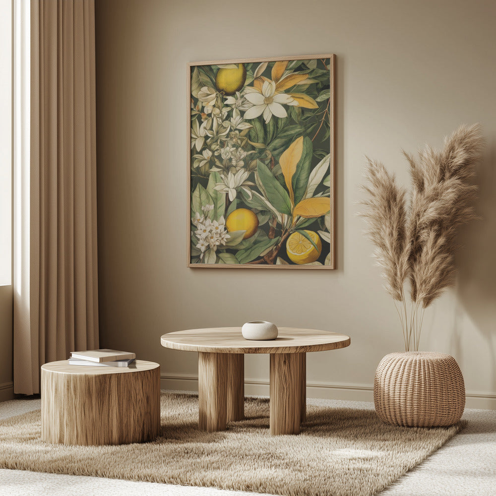 Fleurs et fruits 1 | Posters - Affiche Artistique