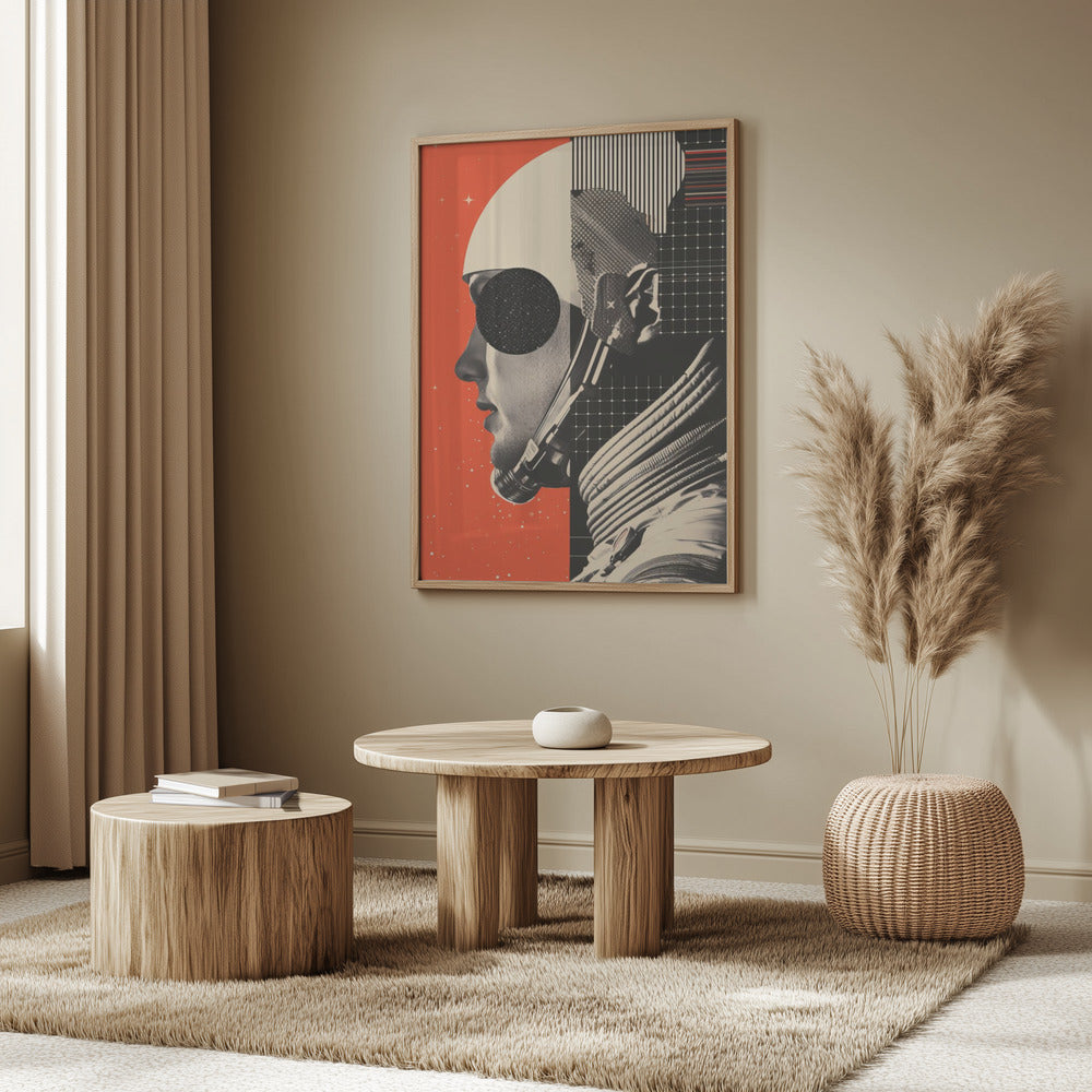 Grungy Astronaut 1 | Poster