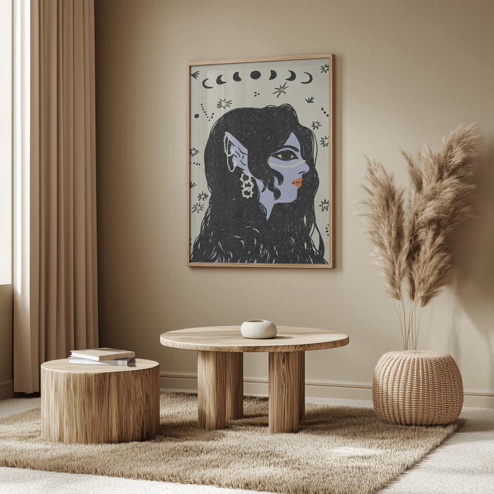 Porträt einer Meerjungfrau | Poster
