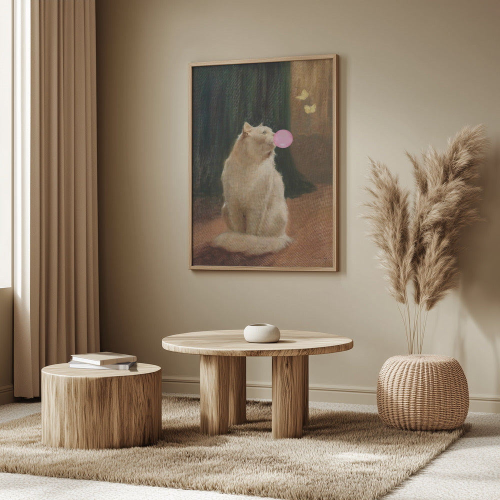 Kaugummi und Katze | Poster