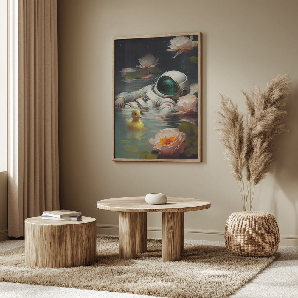 Meine Weltraum-Siesta | Poster - Kunstdruck
