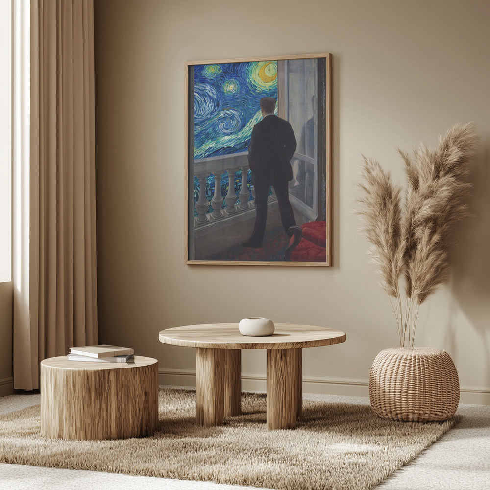 Sternennachtansicht | Poster