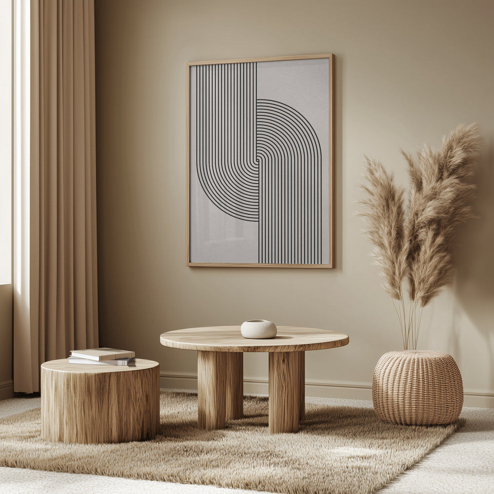 Mid Century Modern Composition | Poster