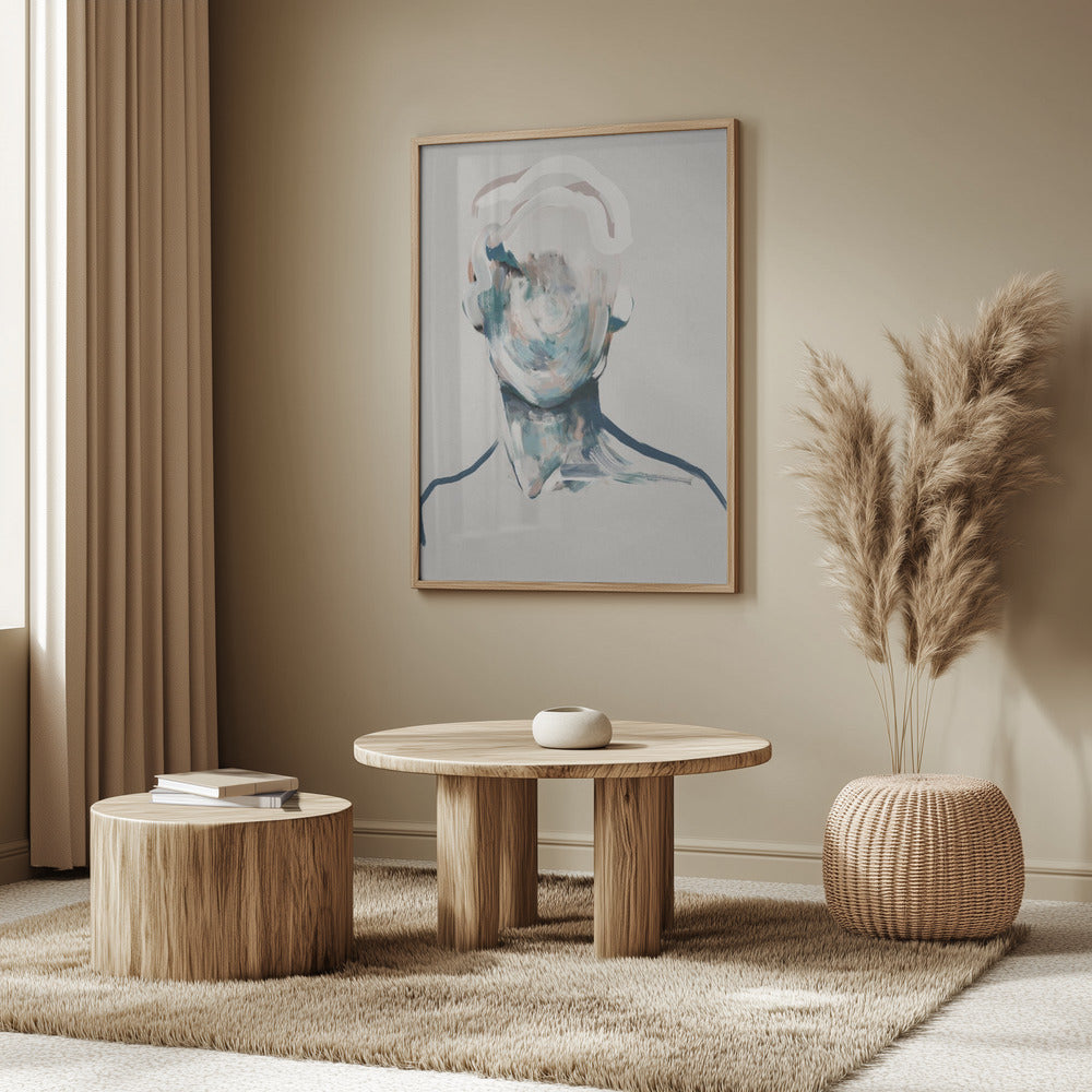 Portrait Noir Nr. I | Poster