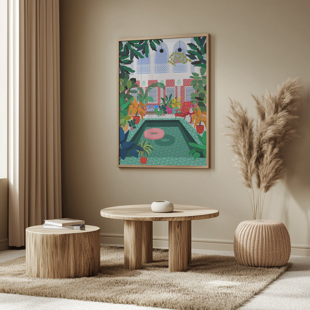 Den Pool genießen | Poster