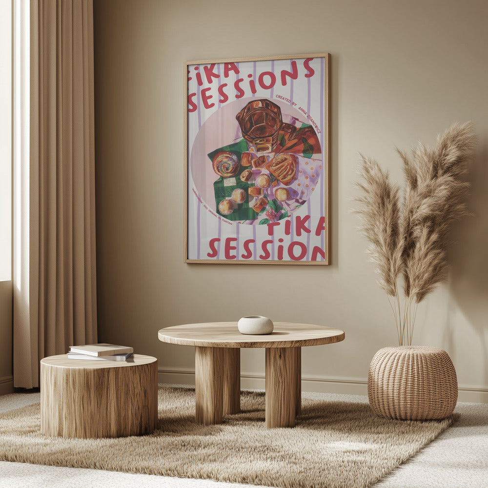 Bärnsten och grönt | Poster