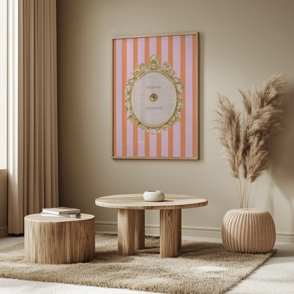 Champagnepinkorange Ratio2x3 | Poster