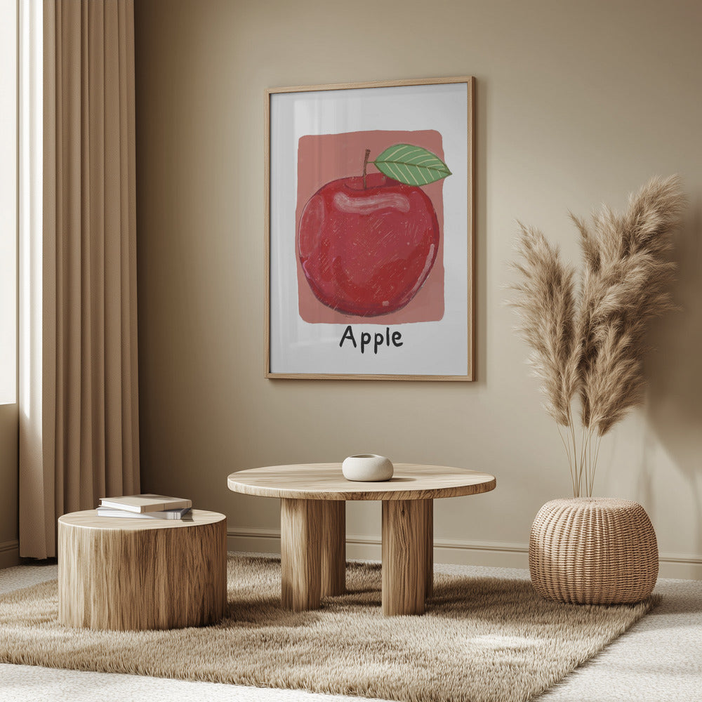 Roter Apfel | Poster