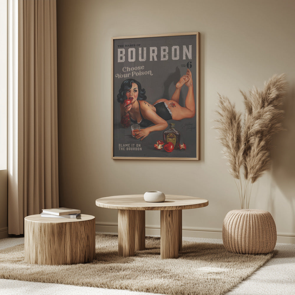 Babes of Bourbon Vol 6 Choose Your Poison Sexy Pinup | Poster