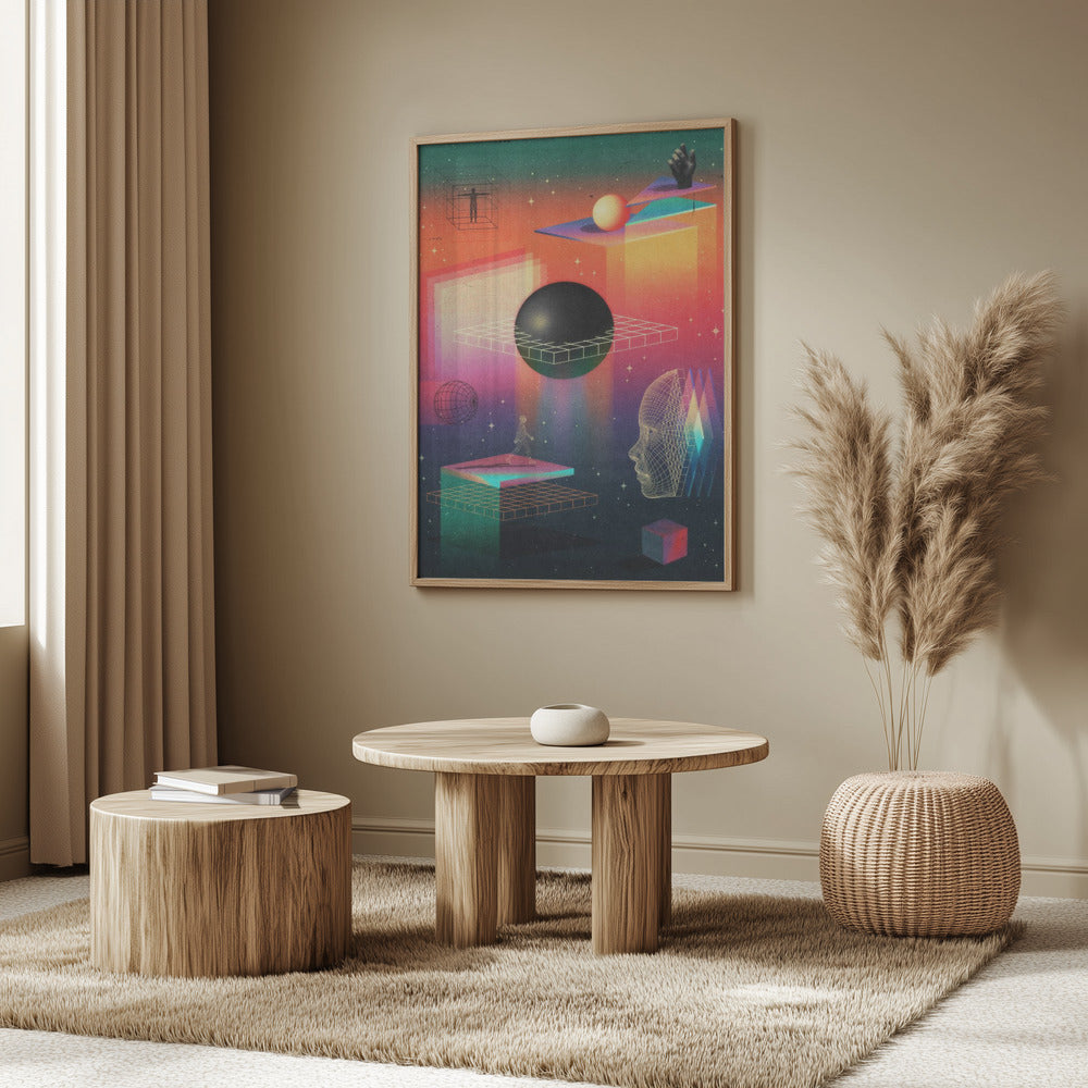 Zwischen den Dimensionen | Poster