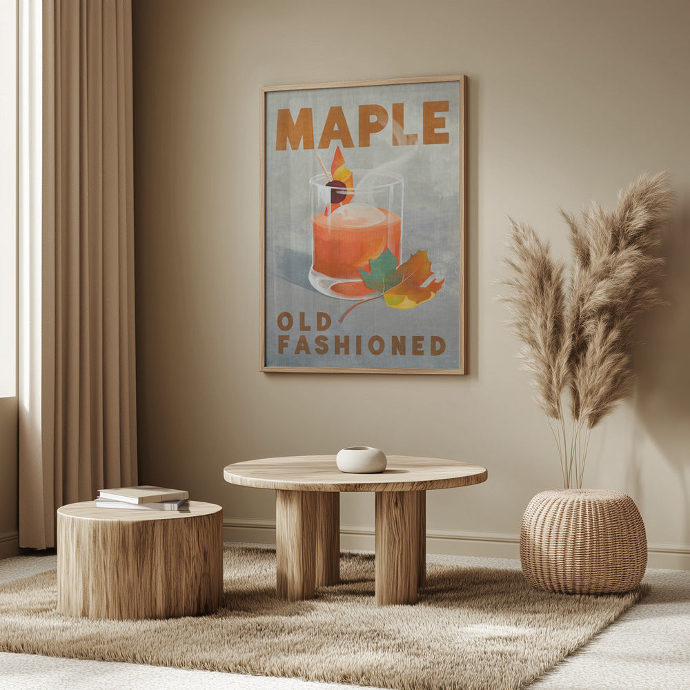 Maple Old Fashioned Cocktail | Poster