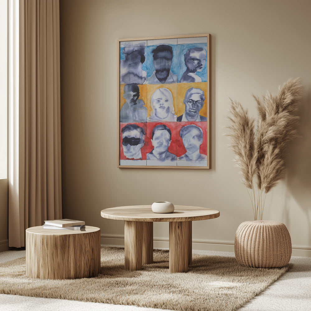 Headshot-Raster Nr. 1 | Poster
