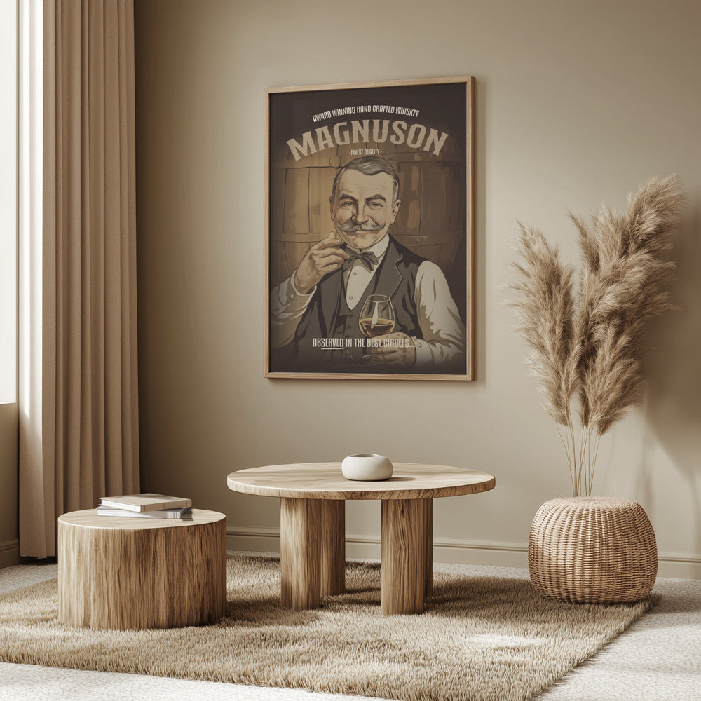 Magnuson Whiskey | Poster