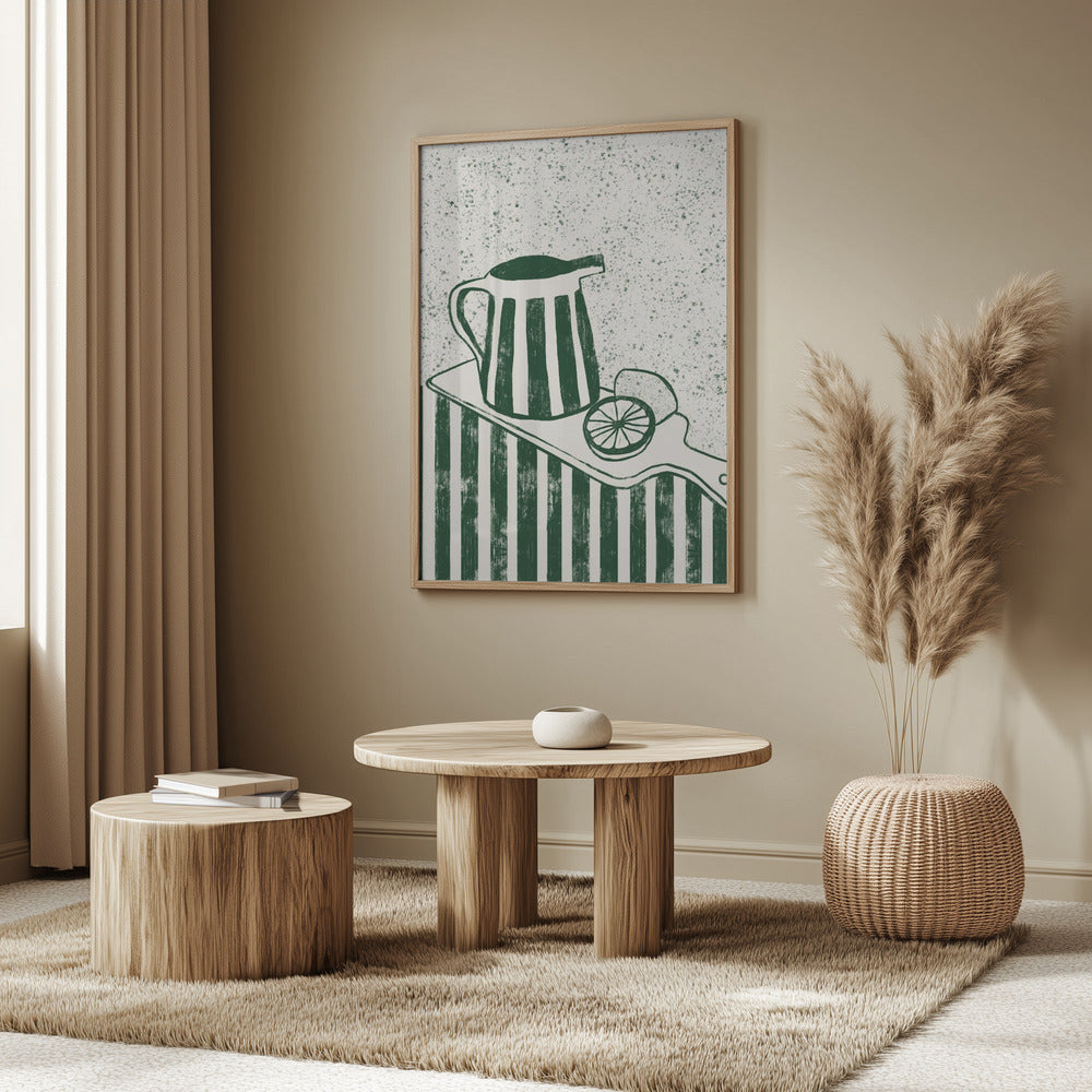 GRÜN SERVIERT | Poster