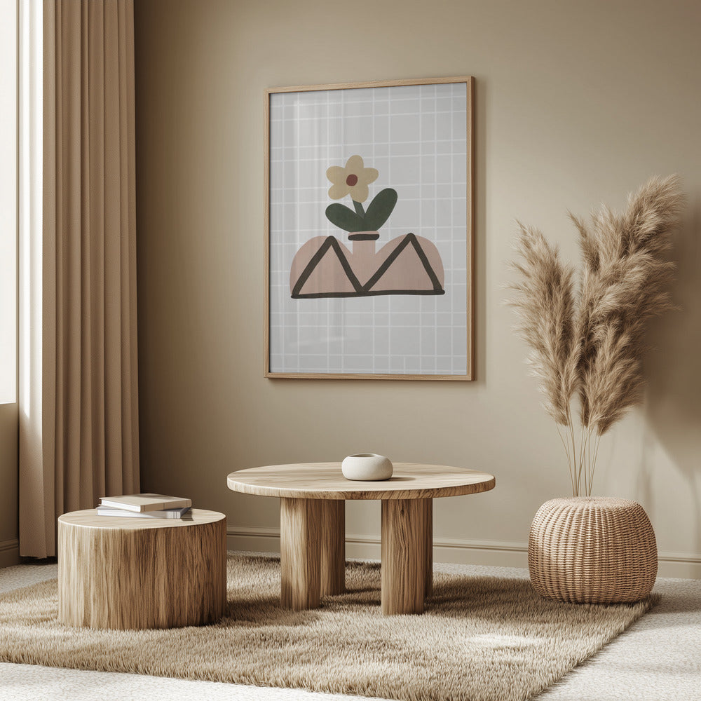 Geometric Blossom | Poster