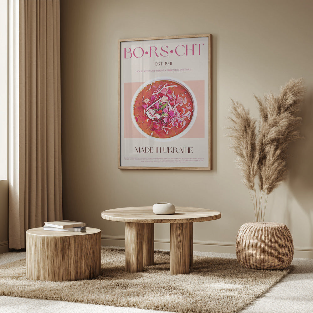 Ukrainisches Borschtsch-Glück | Poster